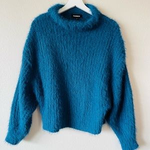 Teal sweater